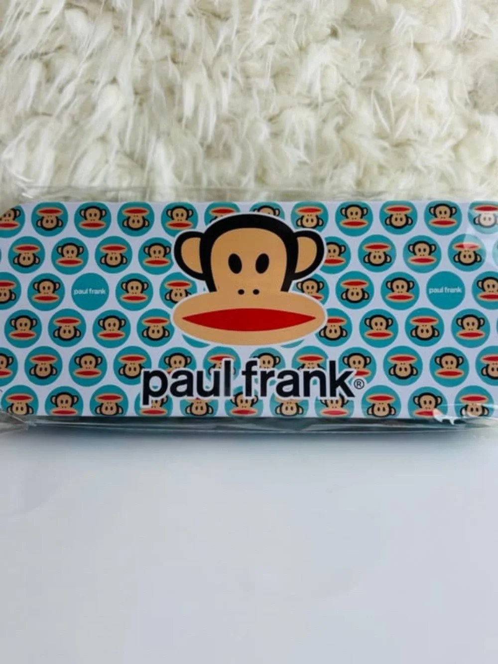 PAUL FRANK METAL DECORATIVE PENCIL CASE~NEW!